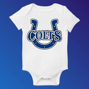 ✨New COLTS Onsie✨ made by me 👩🏼‍🎨Variety Sizes and Colors Made to order!